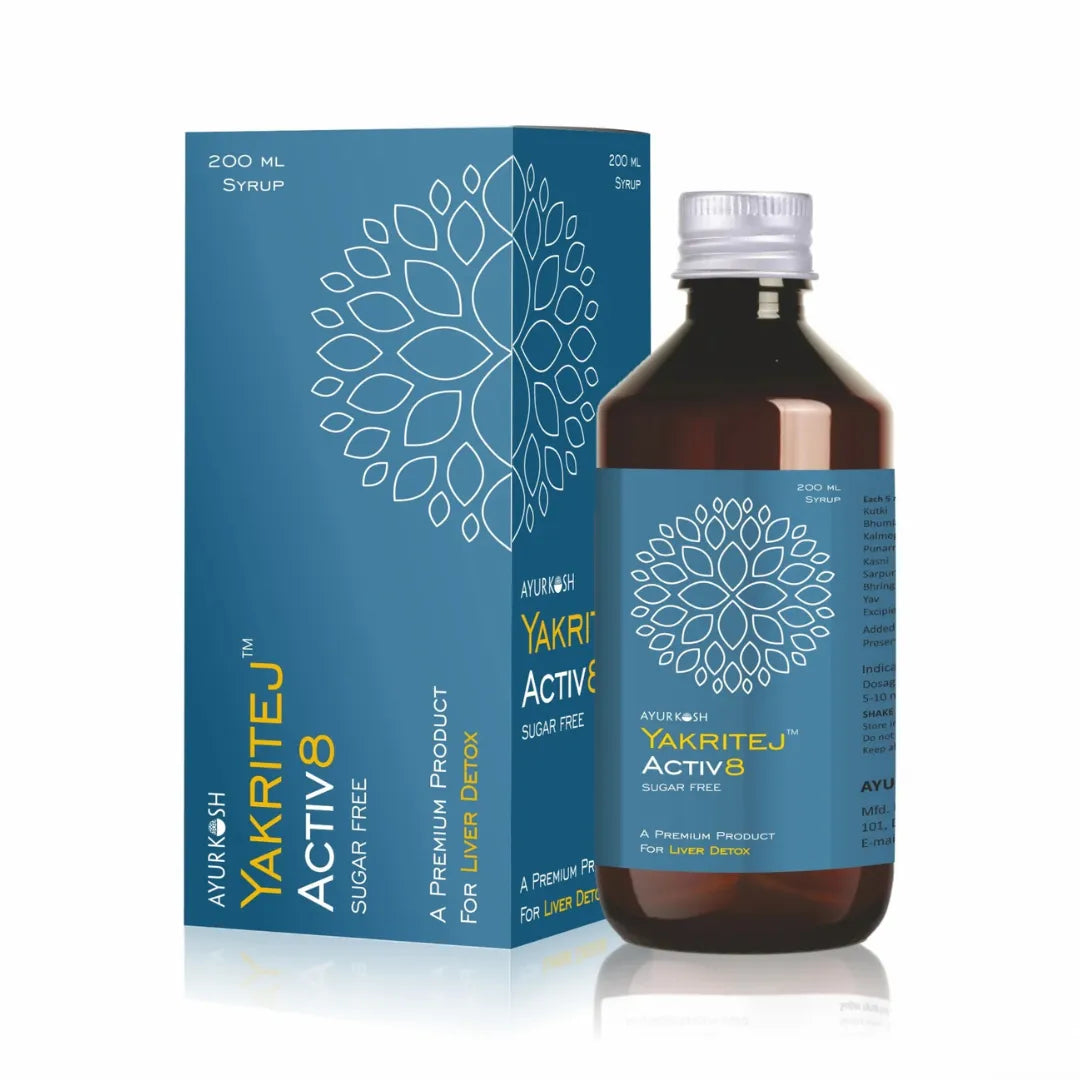 Yakritej Activ8 Syrup Suger Free