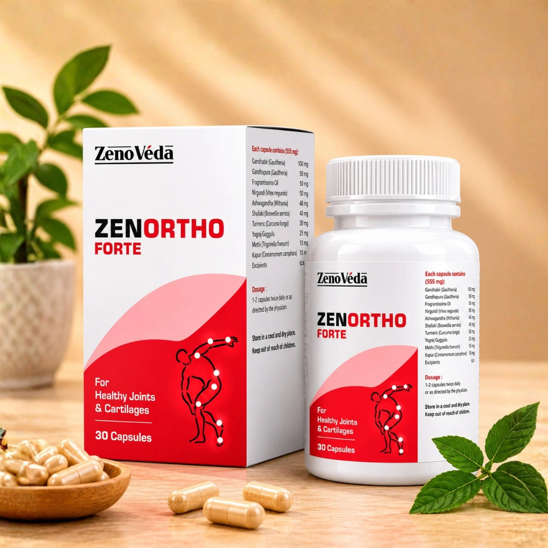 Zenortho Forte Capsules – Joint & Cartilage Wellness Capsules