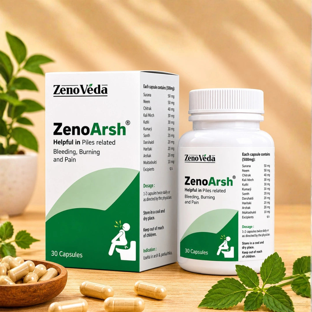 ZenoArsh – Ayurvedic Piles Care & Hemorrhoid Support