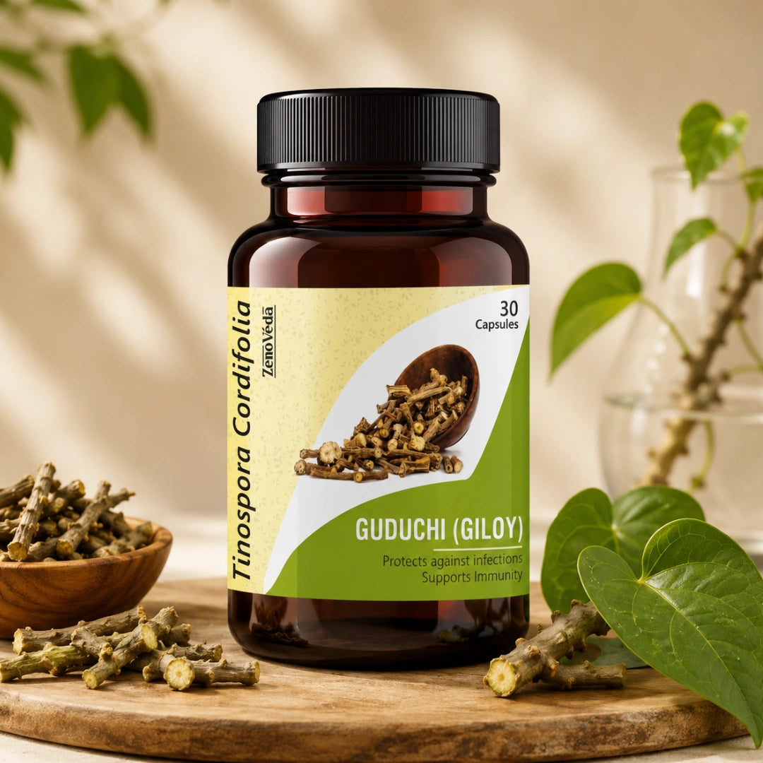 Guduchi (Giloy) Capsules – Ayurvedic Immunity Support Capsules