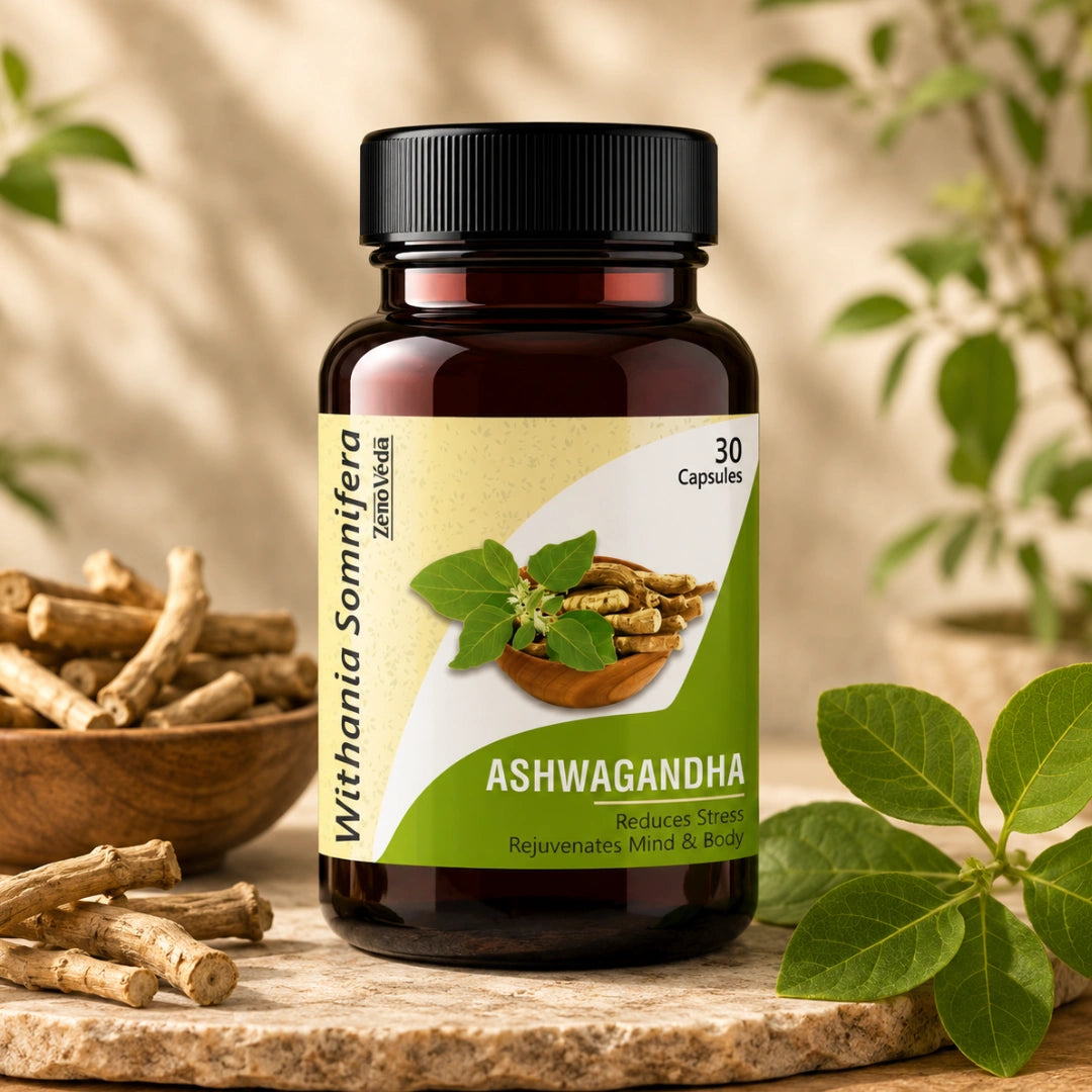 Ashwagandha Capsules – Stress & Rejuvenation Support