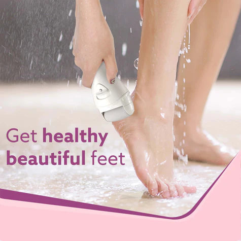 Callus Remover Rechargeable with 3 Heads | Pedicure Device for Dead Skin Removal