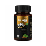 Shilandha capsules with a black and gold label on a white background