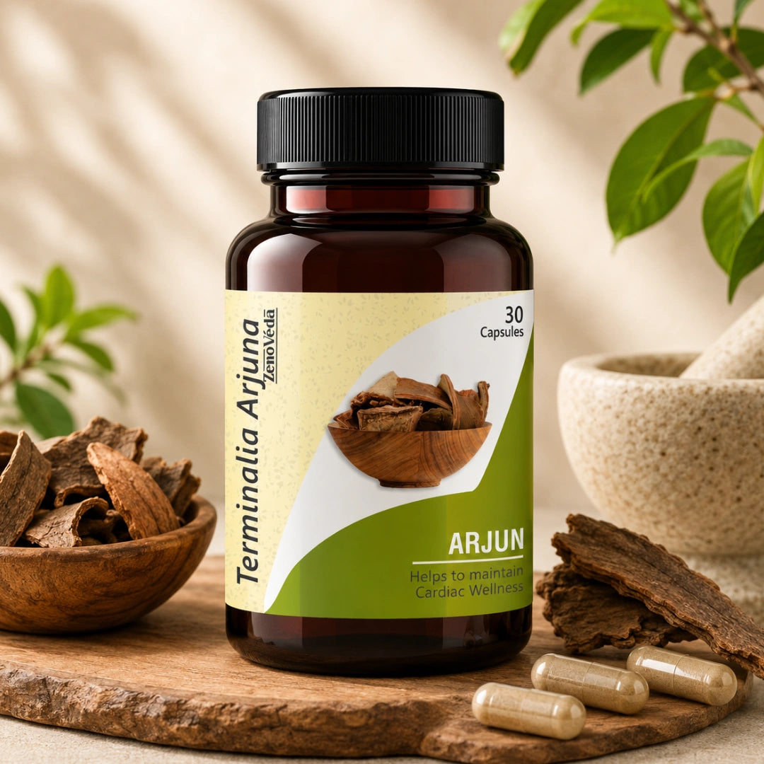 Arjun Capsules – Ayurvedic Cardiac Wellness Support