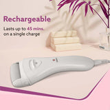 Callus Remover Rechargeable with 3 Heads | Pedicure Device for Dead Skin Removal