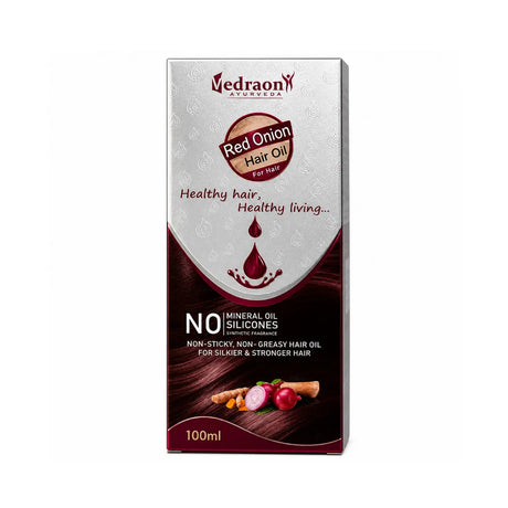 Vedraon Red Onion Hair Oil packaging