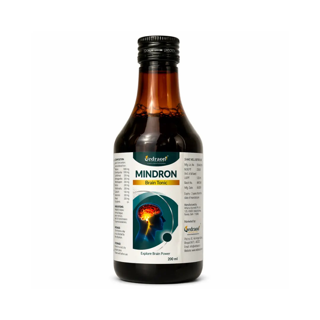 Mindron Brain tonic front bottle