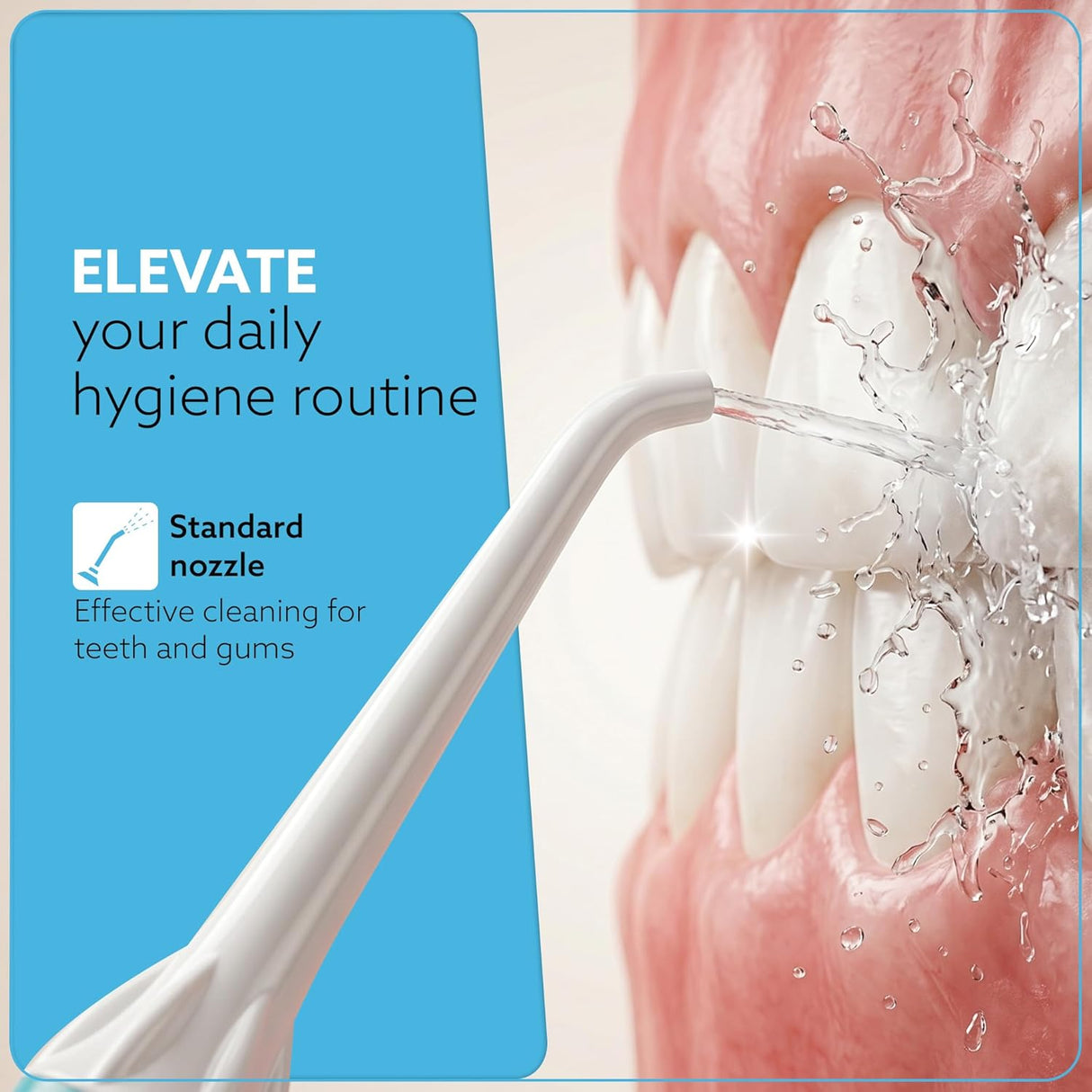 Ultra Flosser 200 White | Rechargeable Cordless Oral Irrigator