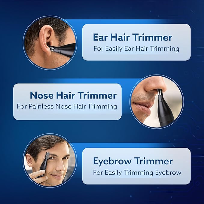 3-in-1 Nose, Ear & Eyebrow Trimmer NT1727