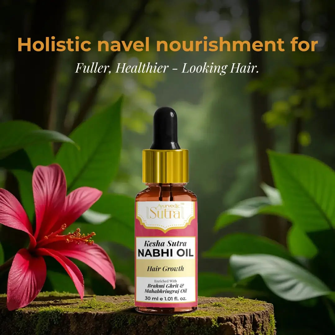 Bottle of Kesha Sutra Nabhi Oil