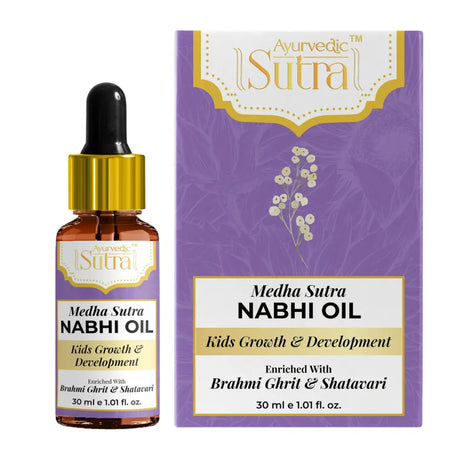 Medha Sutra Nabhi Oil bottle 