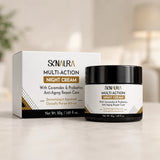 Multi-Action Night Cream with Ceramides & Probiotics | Anti-Aging Repair Care | 50g
