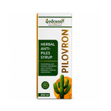 Pilovron herbal anti-piles syrup packaging