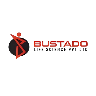 Logo of Bustado Life Science Pvt Ltd on a white background