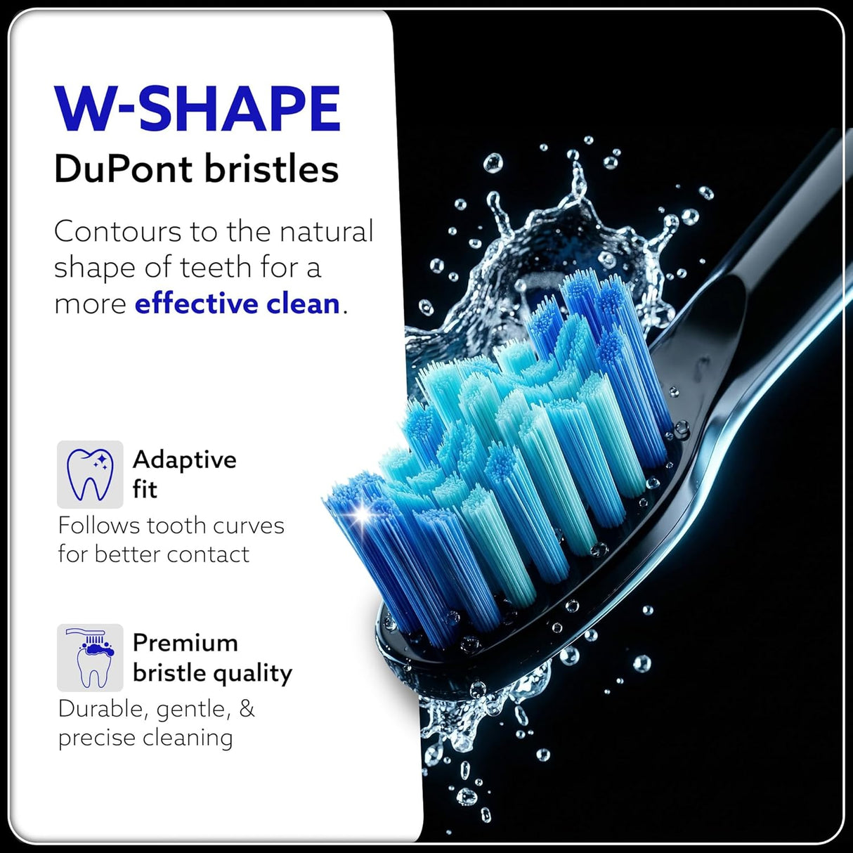Cosmic Plus Sonic Tooth Brush | Rechargeable Sonic Electric Toothbrush Kit