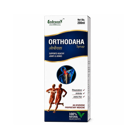 Orthodaha Syrup packaging on a white background