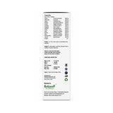 Nutritional supplement package with detailed label on a white background