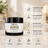 Multi-Action Night Cream with Ceramides & Probiotics | Anti-Aging Repair Care | 50g