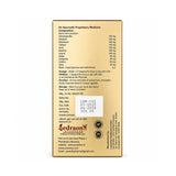 Vedraon Ayurvedic medicine packaging with detailed information on a white background