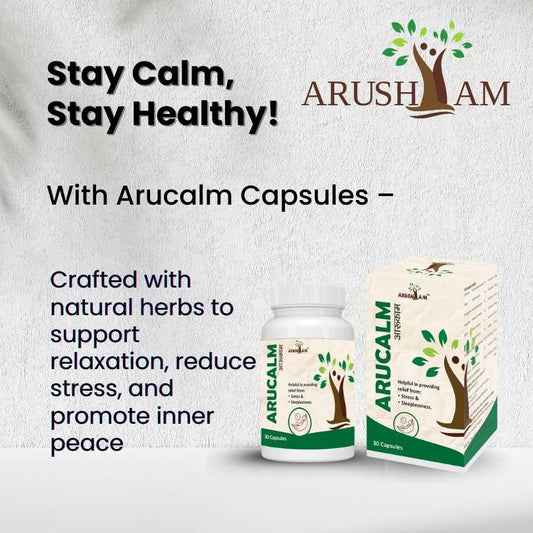 Arucalm – Relief from Stress & Sleeplessness