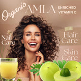 Pure Herb Organic Amla Powder – 100% Pure Indian Gooseberry for Hair, Skin Care & Immunity Support– 100g