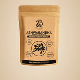 Pure Herb Premium Ashwagandha Powder with Natural Taste Booster Sachet – Withania Somnifera Root – Natural Stress Relief, Energy & Vitality Support – Ayurvedic Herbal Supplement