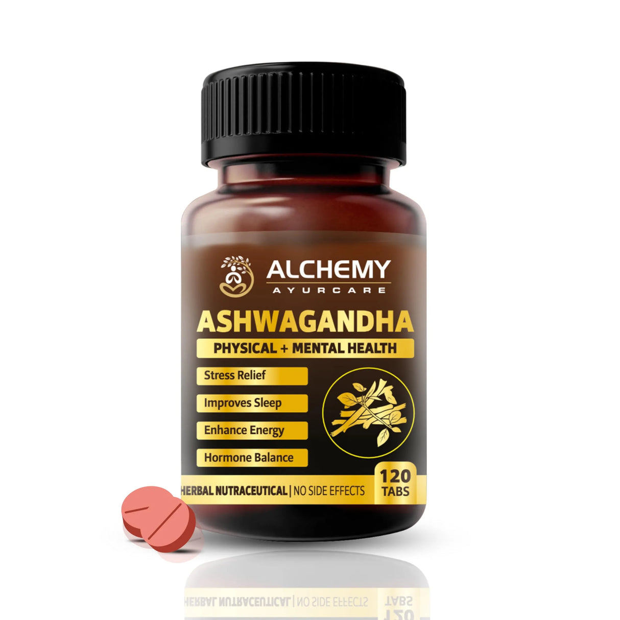 Ashwagandha Extract Tablets 1000mg with Black Pepper | Stress, Sleep & Energy Support