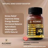 Ashwagandha Extract Tablets 1000mg with Black Pepper | Stress, Sleep & Energy Support