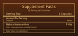 Astaxanthin Capsules | High Potency Antioxidant Support for Skin, Eyes & Immunity
