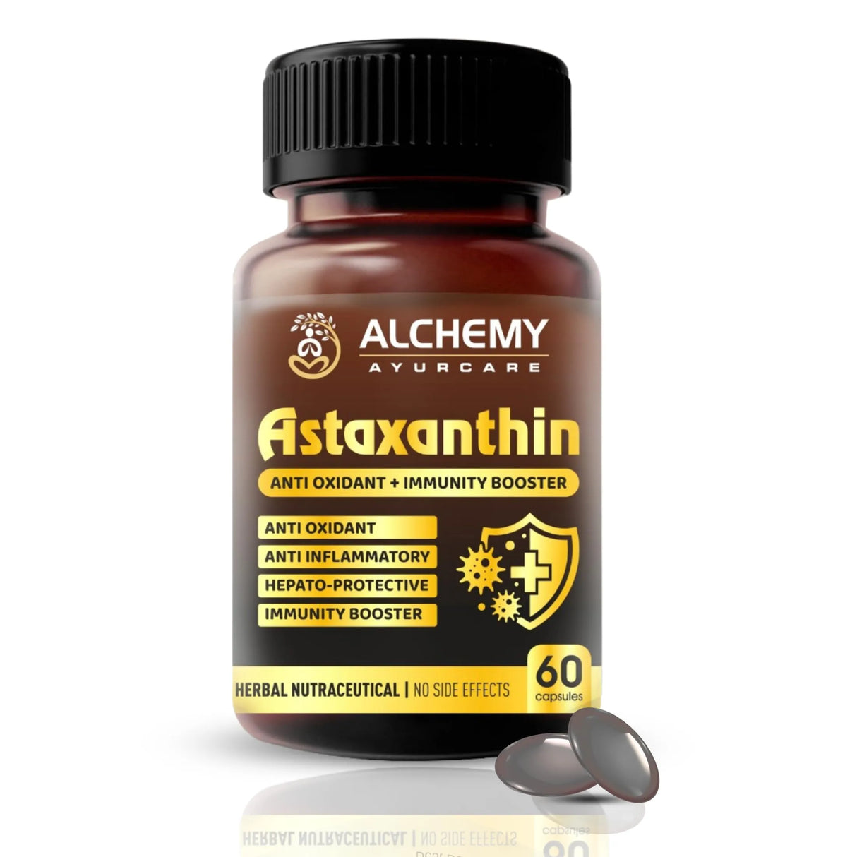 Astaxanthin Capsules | High Potency Antioxidant Support for Skin, Eyes & Immunity