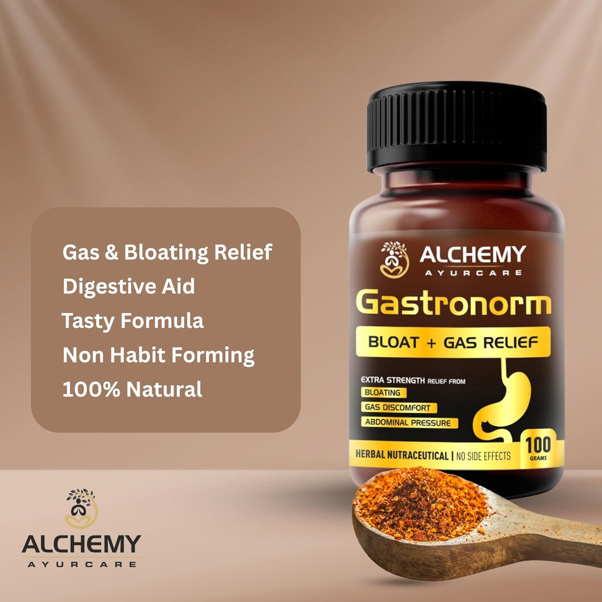 GASTRONORM Powder | Gas & Digestion Support (Pack of 250gm granules)