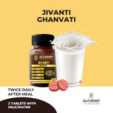 Jivanti Tablets for Energy, Vitality & Wellness | Leptadenia Reticulata Extract | 120 Vegan Tablets