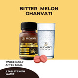 Bitter Melon Extract Tablets for Glucose & Metabolism Support | Karela Extract | 120 Vegan Tablets