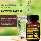 Mahasudarshan Plus Capsules for Immunity & Detox Support | Ayurvedic Wellness Formula | 60 Veg Capsules