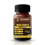 Manjistha Extract Tablets for Skin Purification & Blood Cleanse Support | Ayurvedic Skin Wellness | 120 Vegan Tablets