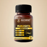 Manjistha Extract Tablets for Skin Purification & Blood Cleanse Support | Ayurvedic Skin Wellness | 120 Vegan Tablets