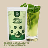 Organic Moringa Leaf Powder for Energy, Immunity & Wellness | 100% Pure Moringa Powder | 250g