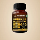 Musli Plus Capsules for Strength, Energy & Vitality | Ayurvedic Herbal Formula | Men & Women