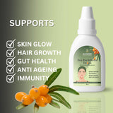Sea Buckthorn Drops | Omega 7, Skin Glow & Immunity Support – 30ml