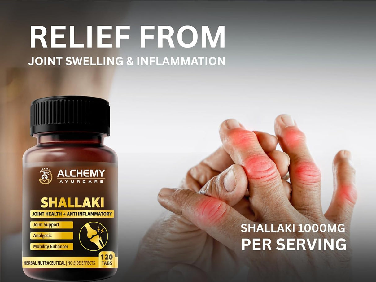 Shallaki Extract Tablets 1000mg | Joint Flexibility & Mobility Support