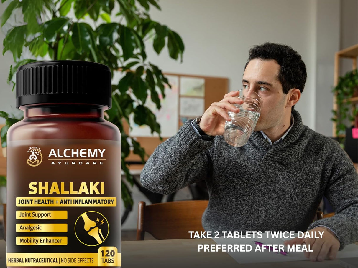 Shallaki Extract Tablets 1000mg | Joint Flexibility & Mobility Support