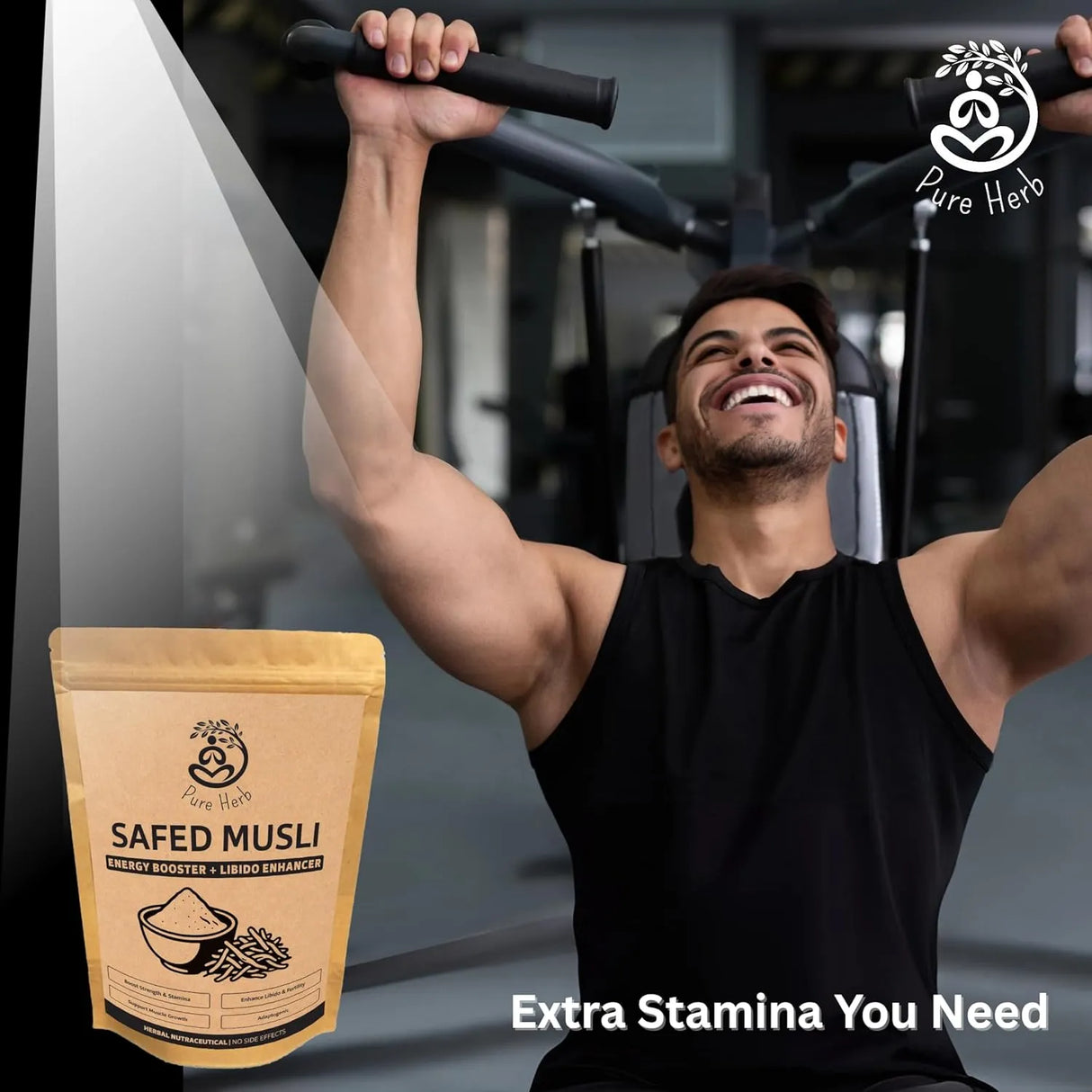 White Musli Powder | Strength, Stamina & Vitality Support