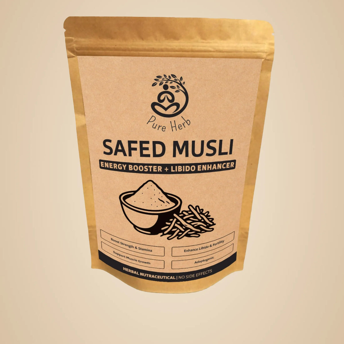 White Musli Powder | Strength, Stamina & Vitality Support