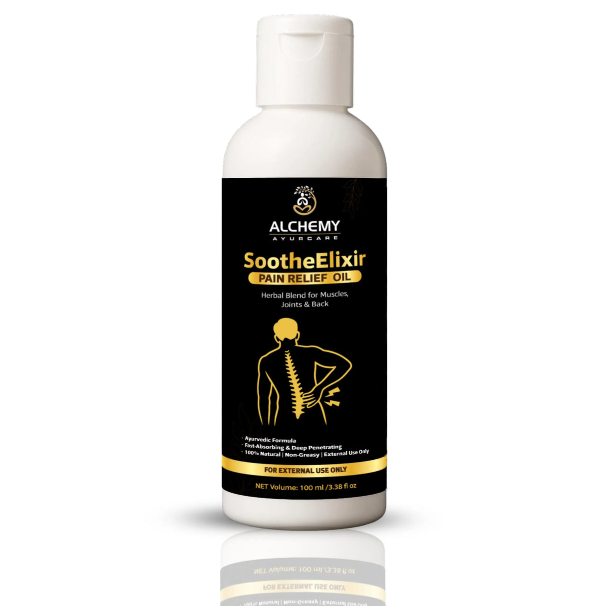 Soothe Elixir Pain Relief Oil | Joint & Muscle Massage Oil – 100ml