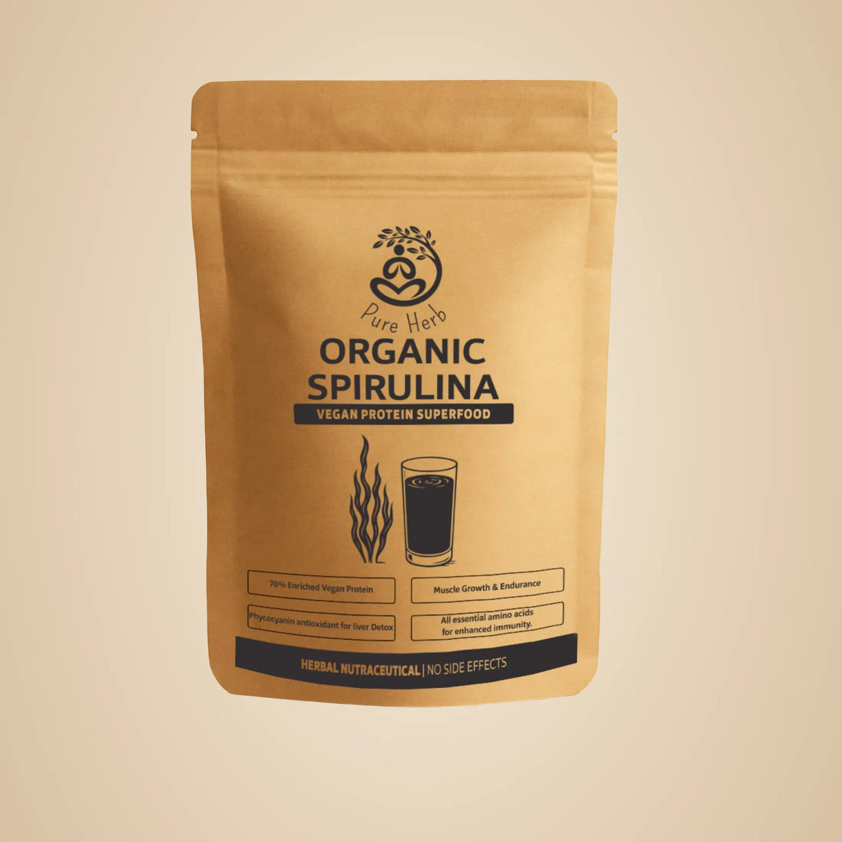 Organic Spirulina Powder | Vegan Superfood for Energy & Immunity