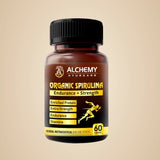 Organic Spirulina Tablets 500mg | Energy, Detox & Immunity Support – 60 Tablets
