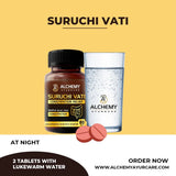 Suruchi Vati Tablets | Constipation & Indigestion Support – 80 Tablets Pack of 2
