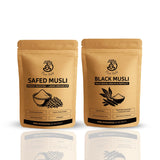 White Musli & Black Musli Powder Combo | Stamina & Vitality Support