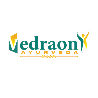 Vedraon Ayurveda logo on a white background