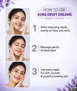 DEWY DREAMS NIGHT CREAM Usages